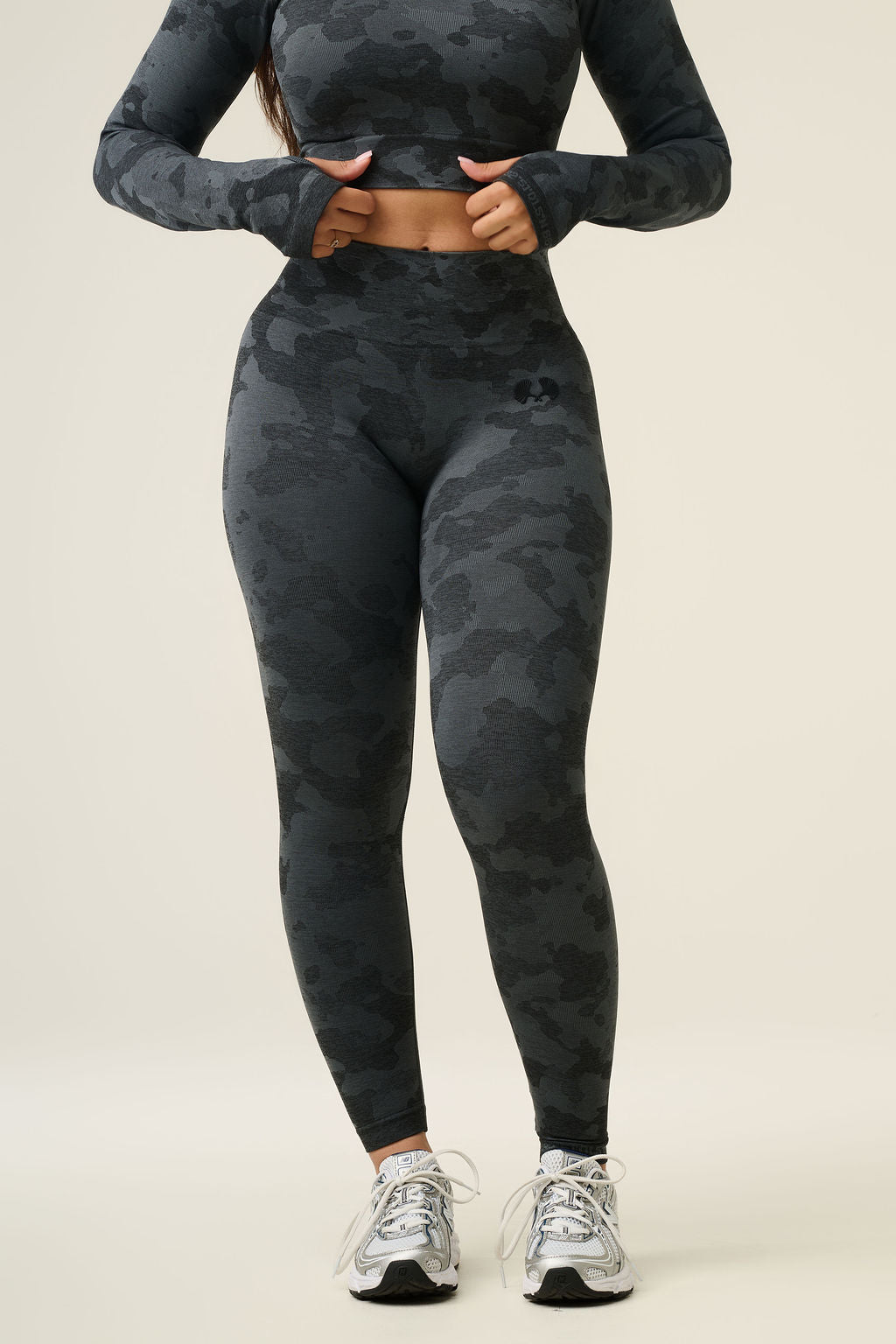 Vortex Camo Legging - Black
