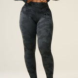 Vortex Camo Legging - Black