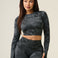 Vortex Camo Top - Black