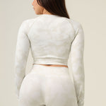 Vortex Camo Top - White