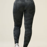 Vortex Camo Legging - Black