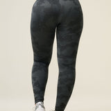 Vortex Camo Legging - Black