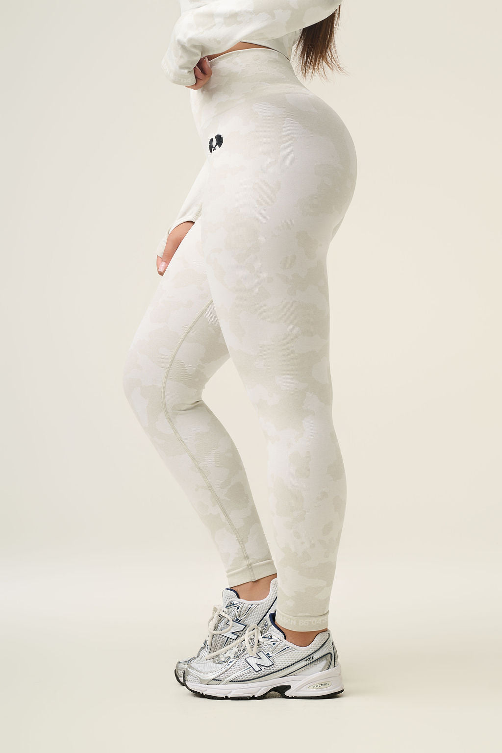 Vortex Camo Legging - White
