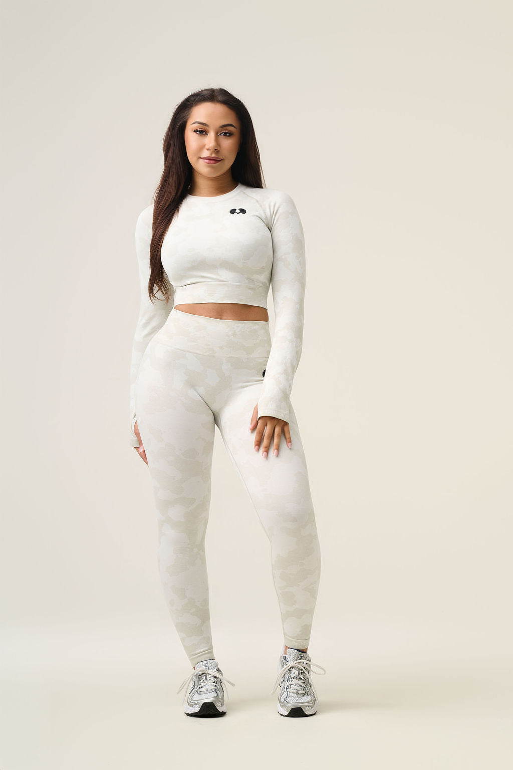 Vortex Camo Legging - White