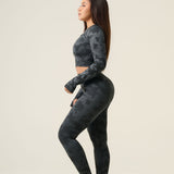 Vortex Camo Top - Black