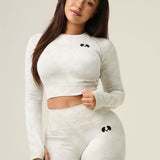 Vortex Camo Top - White
