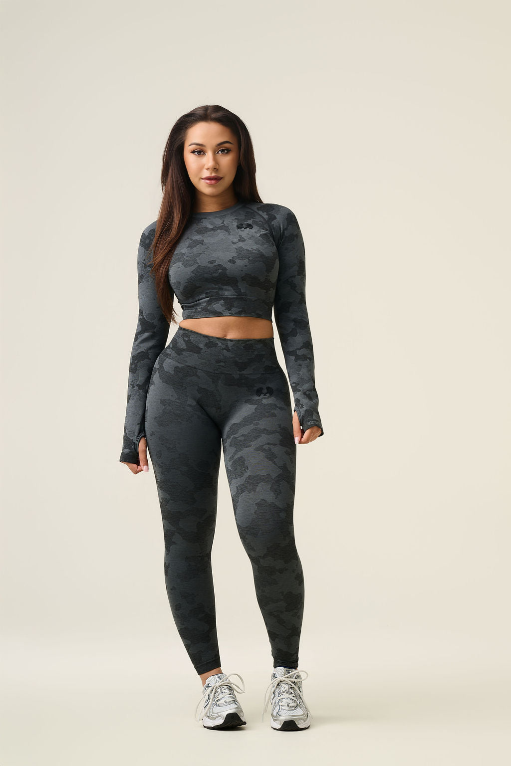 Vortex Camo Legging - Black