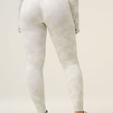 Vortex Camo Legging - White