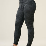 Vortex Camo Legging - Black