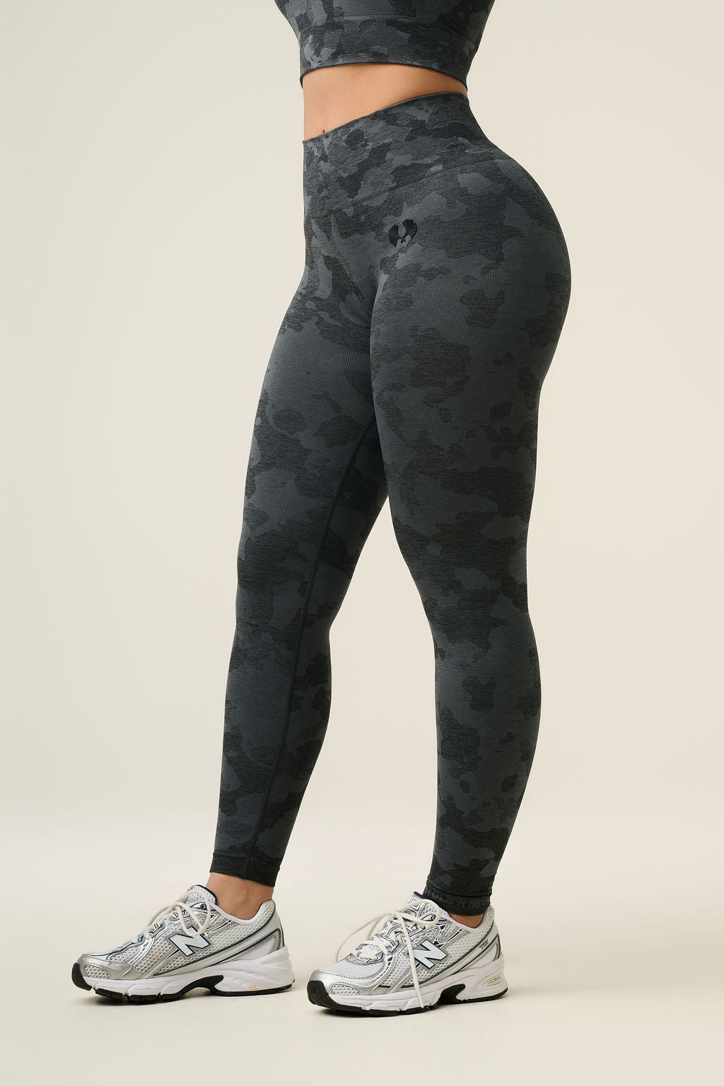 Vortex Camo Legging - Black